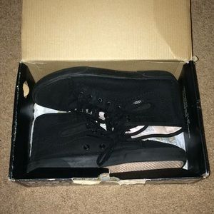 Black High Top Vans